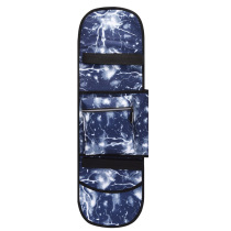 Multifunctional reflective waterproof skateboard bag with double shoulders for children and students electric big fish board bag professional road rush double u