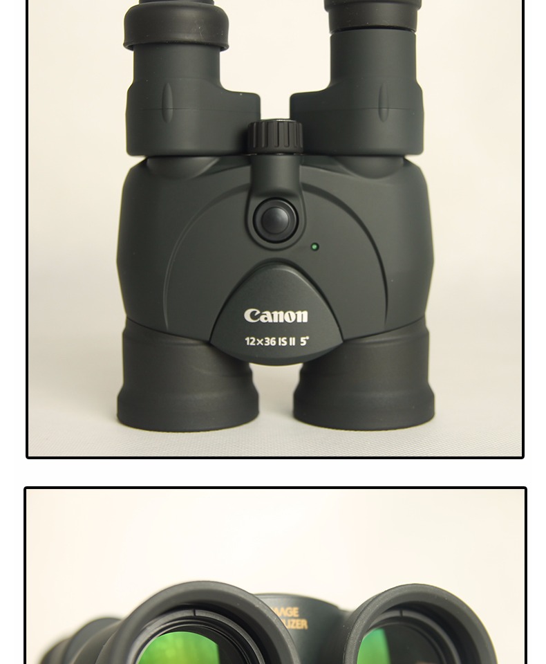 Ống nhòm CANON Canon 12X36IS chống rung hình ảnh độ nét cao Nhật Bản nhập khẩu - Kính viễn vọng / Kính / Kính ngoài trời ống nhòm galileo