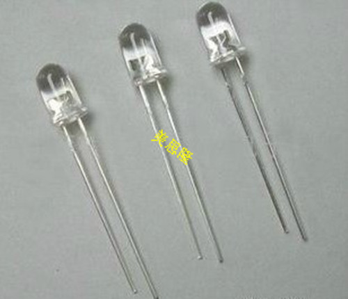 3MM photosensitive diode F3 photosensitive reception diode transparent colloid light control LED lamp bead