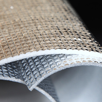 Aluminum foil roof heat insulation film sunscreen aluminum film color steel tile Sunshine House roof waterproof reflective reflective insulation film Silver