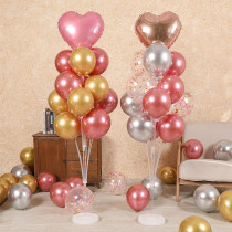 Wedding room balloon table floating arrangement column bracket opening ceremony celebration birthday party landing floating road decoration