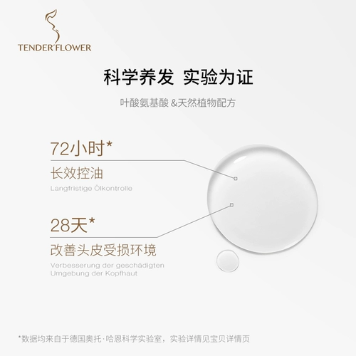 Натуральный шампунь, Германия, фолиевая кислота, контроль жирного блеска, придает объем, омоложение кожи