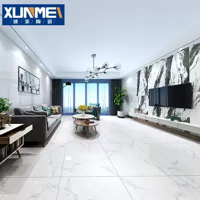 Modern minimalist Foshan whole body marble tiles 800x800 living room floor tiles non-slip wear-resistant floor tiles new
