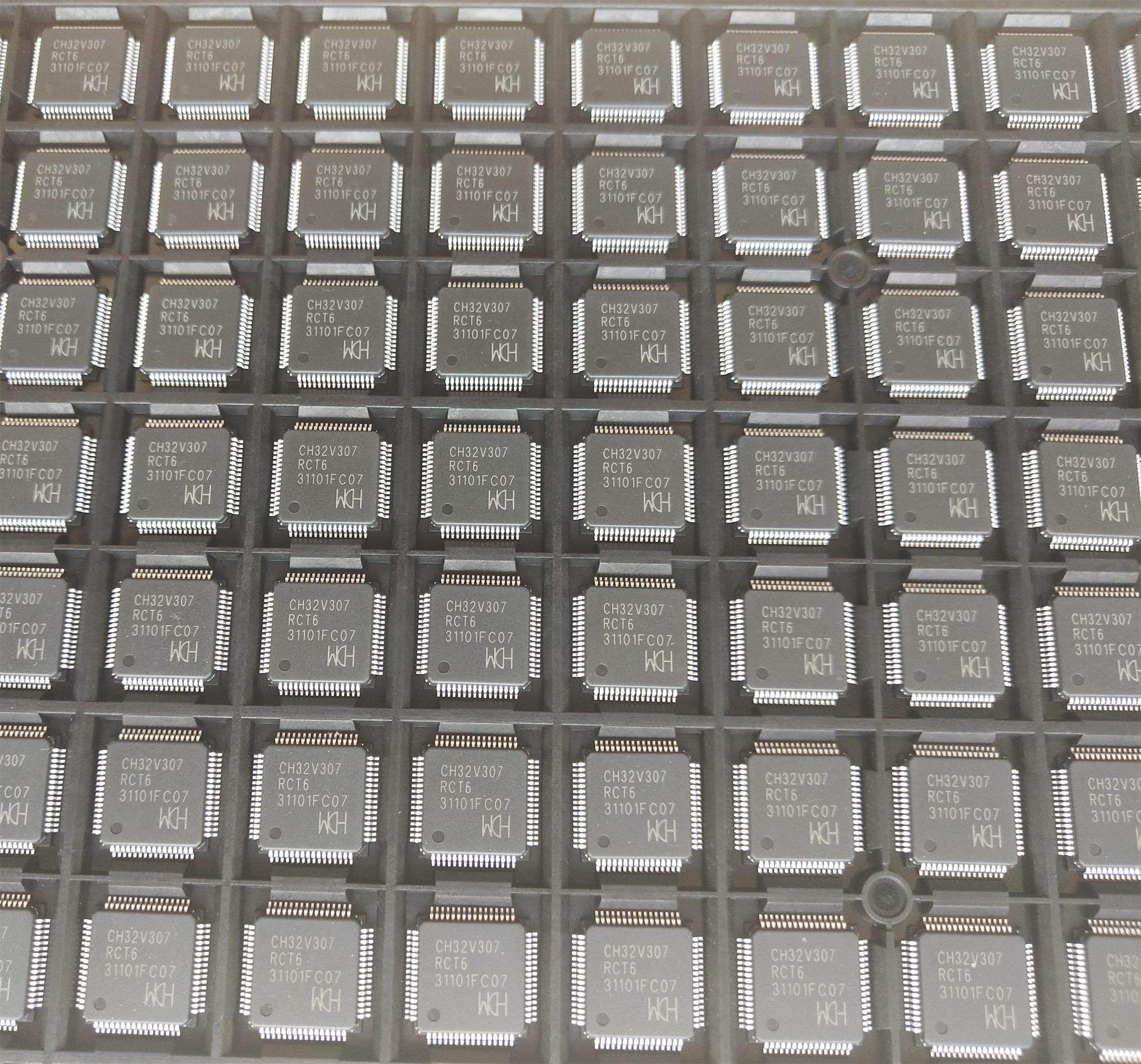 CH32V307RCT6 chip CH32V307VCT6 MCU RISC-V core PHY Ethernet WCH