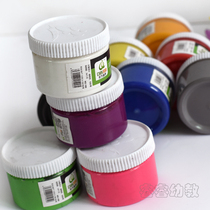 Water Powder Painting Paint Tool Suit Children Safety Kindergarten Fine Art Graffiti Watercolor Painting Canned 100ml