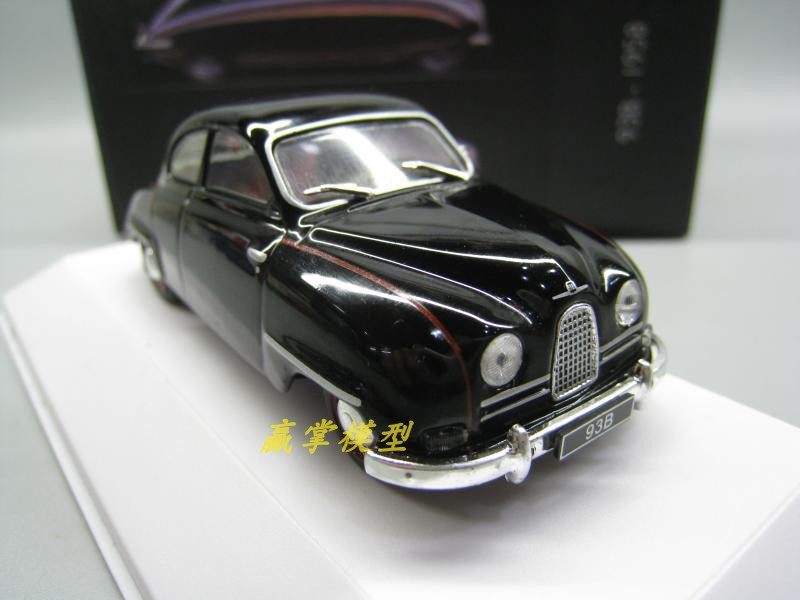 ATLAS 1/43 SAAB SAAB Shenbao 93B 1958 Классический автомобиль специального выпуска, Коллекционная модель легкосплавного автомобиля Изображение 1