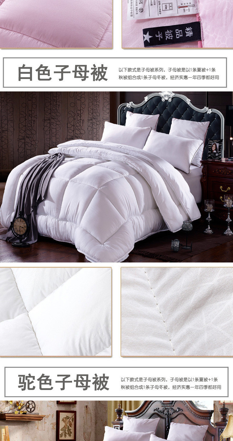 Chăn khách sạn mùa đông khách sạn quilt đã được quilted bởi các sinh viên cốt lõi ký túc xá mùa đông quilt dày 1,5 m 2,0 m