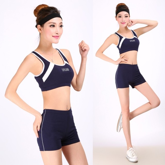 Phòng tập thể dục tập thể dục quần áo yoga quần áo tập thể dục phù hợp với trang phục múa thể dục nhịp điệu quần áo tập thể dục quần áo thể thao chạy quần áo quần đùi tập gym nam