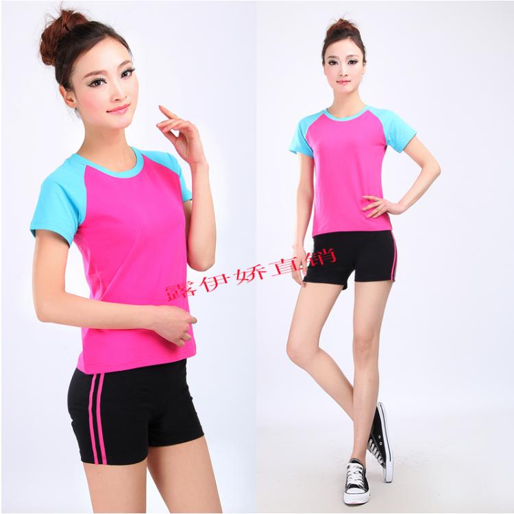 Quần áo thể dục XL phù hợp với thể dục nhịp điệu quần áo quần áo ngắn tay hiệu suất quần short vuông quần áo khiêu vũ quần áo yoga quần yoga nam