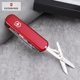 Swiss Army Knife ຂອງແທ້ Victorinox Nail Clipper Outdoor Knife Mini 0.6463 Multifunctional Folding Swiss Sergeant Knife