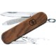 Victorinox Swiss Sergeant Knife Log Model 58mm Walnut 0.6221.63 Genuine Portable Multi-Function Mini