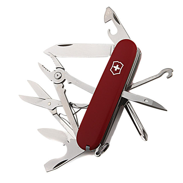 ດັ້ງເດີມຂອງແທ້ຈິງ Victorinox Swiss Army ມີດ 91MM luxury tinker 1.4723 ຂອງແທ້ມີດຫຼາຍຟັງຊັນ