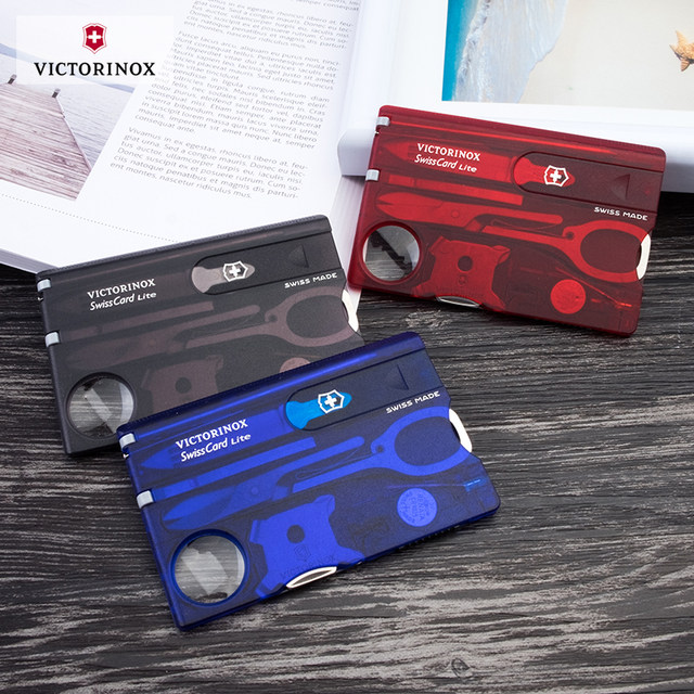 Victorinox Victorinox Swiss Army Knife Card Fashion Portable Swiss Card Knife 0.7300.T Original Authentic