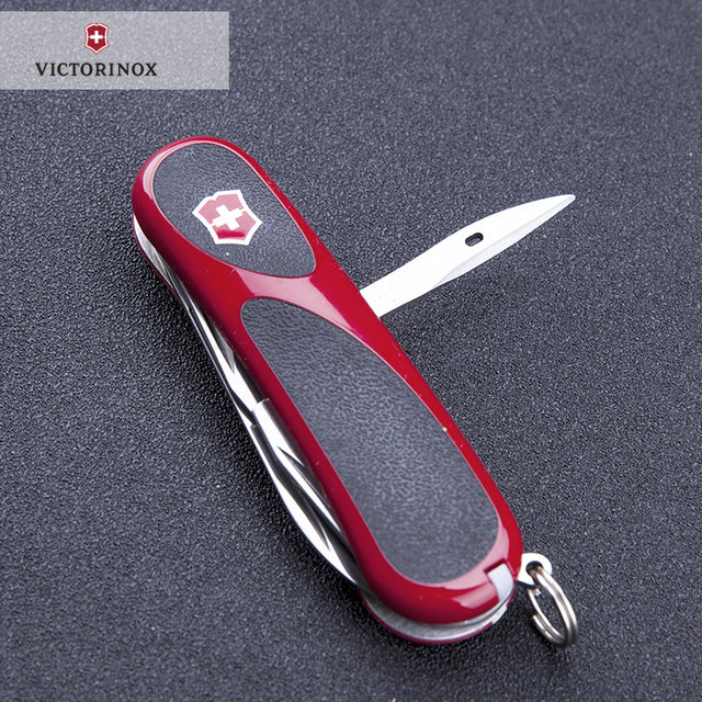 Victorinox Drymond Series Swiss Army Knife ລຸ້ນໃຫມ່ 2.4803.C ສີແດງແລະສີດໍາ ຕ້ານການເລື່ອນ 14 ຟັງຊັນ