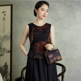 Ципао, летний жилет, короткое трикотажное ханьфу, делается под заказ