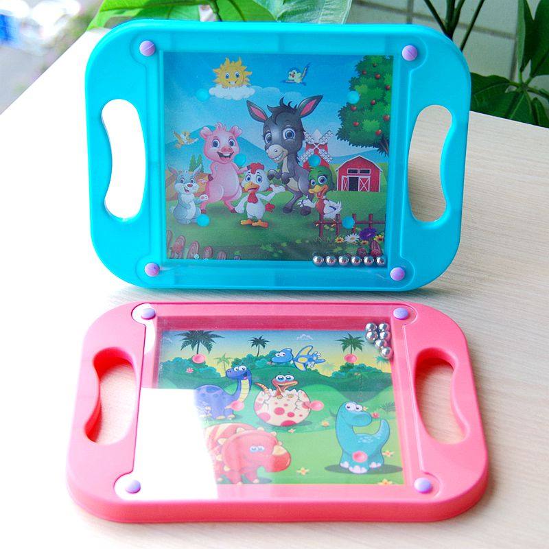 Children's Labyrinth Wallet with Balance Ball Ball Special Note Force Training Puzzle Toy Nursery 5 Men Girl 3-7 years old