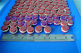 Wire circuit board flying wire ultra-short electronic connecting wire 7 0 8*20MM 2 heads on tin 1000