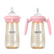British berz ຕຸກເດັກນ້ອຍ ppsu anti-fall baby anti-colic wide-calibre handle straw bottle ຂອງແທ້