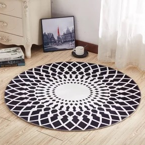 ins Nordic Wind hanging chair Swings Nacelles cushions Round Carpet Bedroom Bed Side Blanket Living Room Tea Table Yoga Carpets