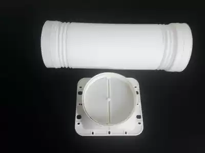 Suitable for boss range hood accessories plastic smoke pipe outlet check valve anti-string smell exhaust pipe