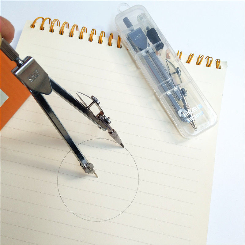 Pioneer 3010 metal compass stainless steel compass set with pencil lead engineering special drawing instrument