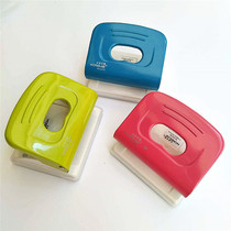 Hongjie 4160 large hole punch file binding manual hole punch double hole office loose sheet 80mm hole distance