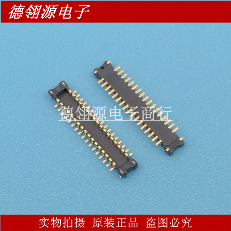 AXE634124 原装正品连接器 0.4mm间距34pin公座