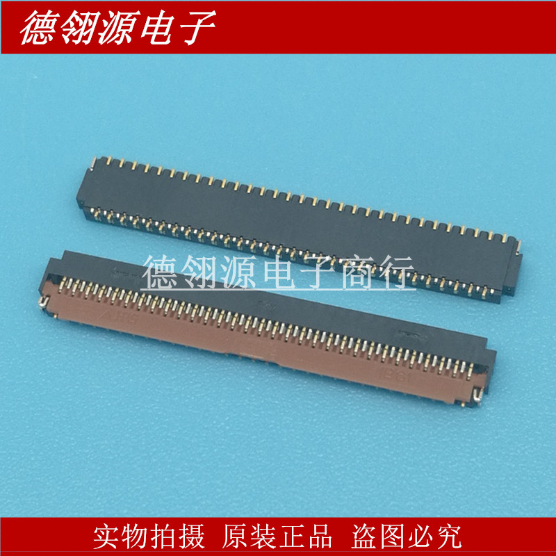 FH26W-61S-0.3SHW(60) 0.3mm间距 61pin 翻盖式连接器 HRS原装