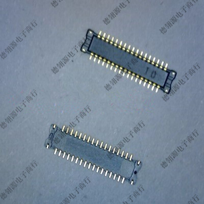 AXE434124 0.4mm间距34P公头0.6mm合高 正品板对板连接器