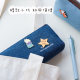 The second class of three years simple canvas pencil bag girl ins Japanese stationery bag pupil pencil box boy stationery box