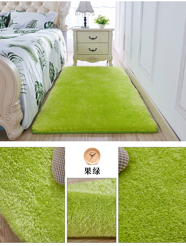Square dày lụa lông thảm phòng khách phòng ngủ cạnh giường bàn cà phê lối vào hội trường máy tính ghế mat đầy đủ cửa hàng - Thảm thảm phòng khách