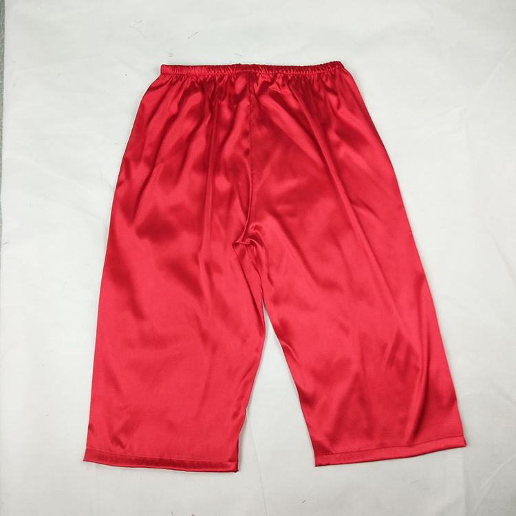 Quần pyjama nam cắt quần lụa mỏng phần quần pyjama nam mùa hè quần âu nam điều hòa quần XL quần short nam
