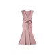 YoungGirlDay pure desire sexy bandage waist tight fit thin pad shoulder bag hip mid-length fishtail dress