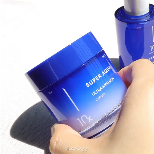 Первоначальный подлинная мисс -загадка в Южной Корее вода Qingyan Water Power Ultra Hyalron Anti -wrinke Увлажняющий крем