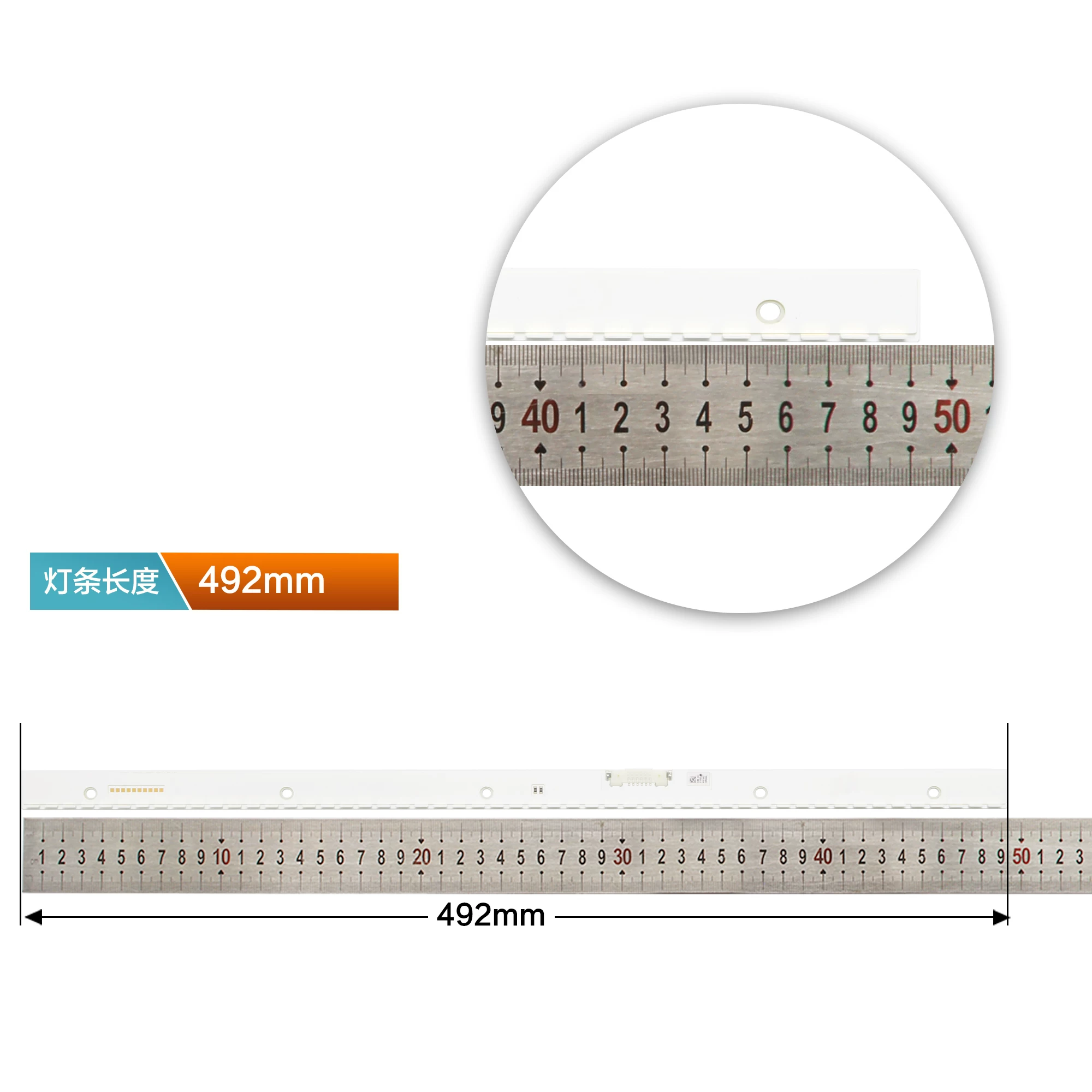 Применимая задняя подсветка Samsung UA40K6800AJ лента v6EY_400SM0_LED52_R5 BN96-39504A