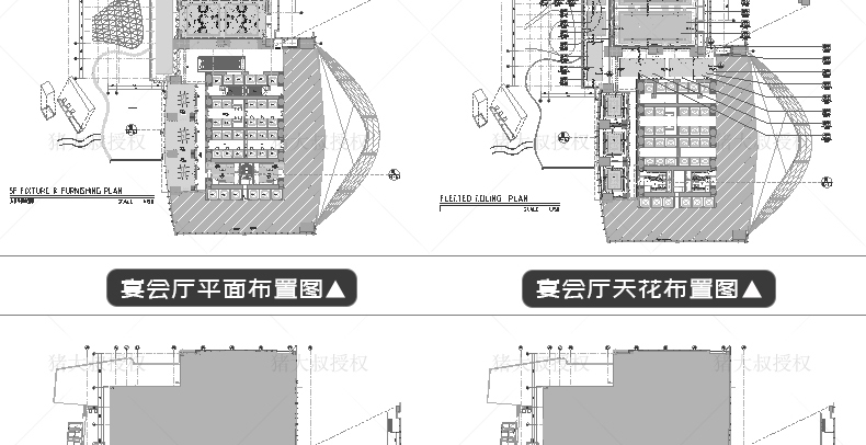 T1940酒店宾馆旅馆客房室内设计CAD施工图纸度假工装3D效果...-19