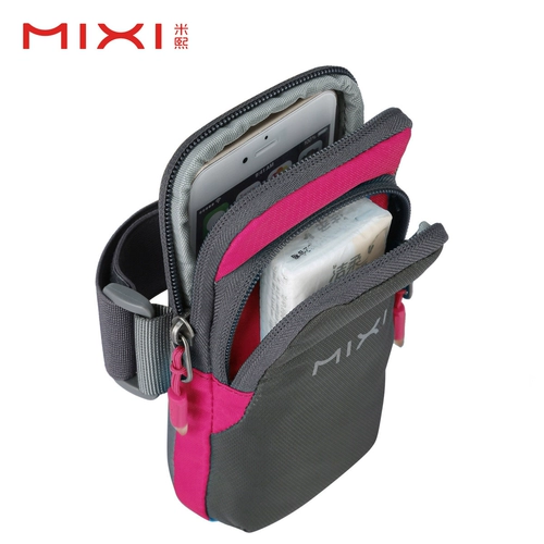 米熙 Спортивная сумка на руку, нарукавники для спортзала, сумка на запястье, упаковка, снаряжение, мобильный телефон, маленькая сумка клатч подходит для мужчин и женщин, для бега