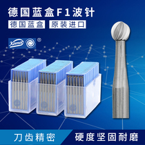 German imported blue box F1 wave needle ball needle wood core carving crafts micro carving drill bit Jewelry inlaid gold tool