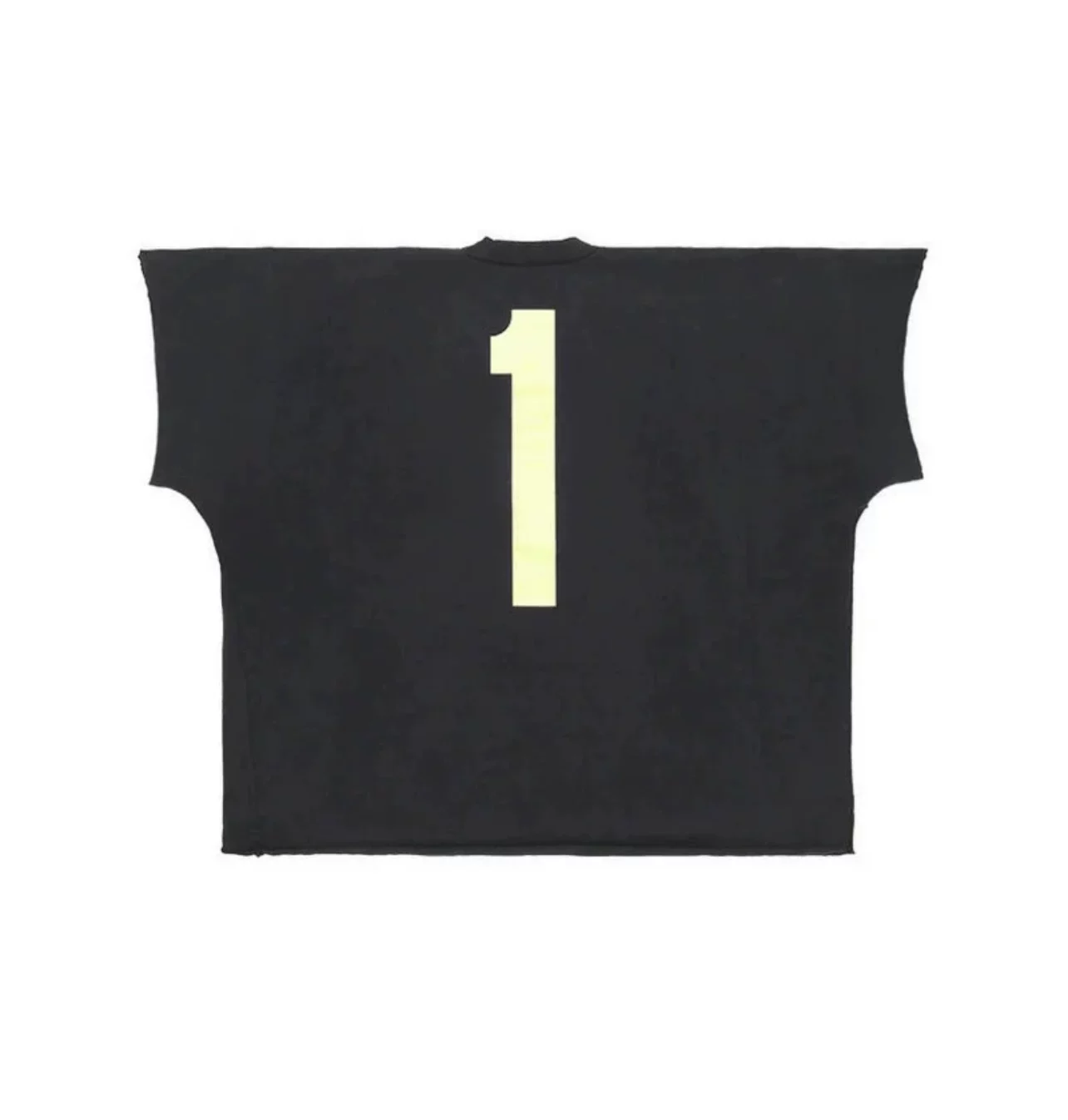 Готово к продаже футболка Kanye Yeezy Gosha Vultures 1 ONE BOX Tee приталенная без рукавов короткий рукав