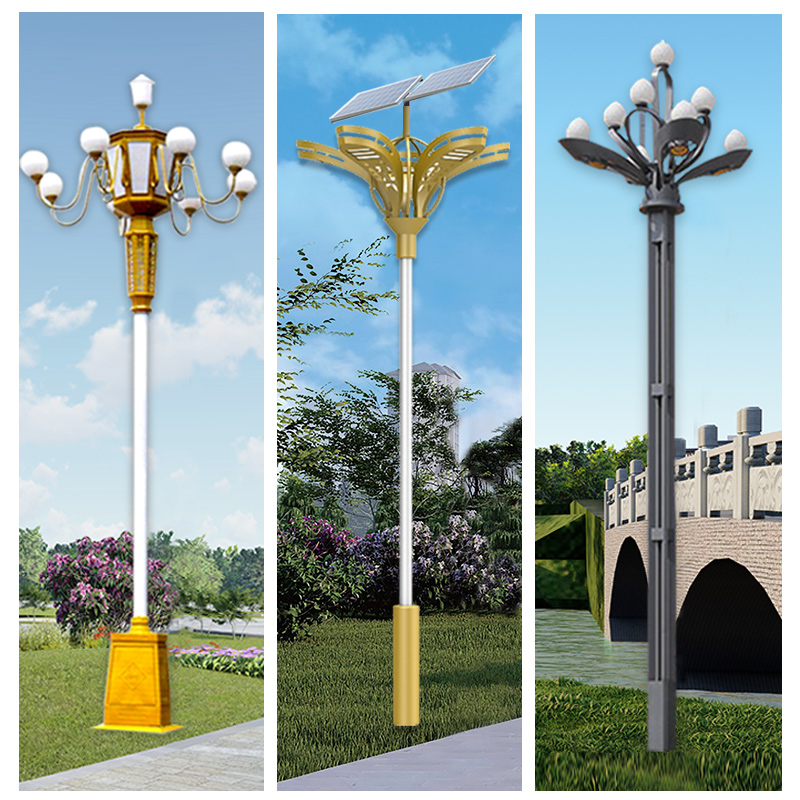 Jade Lanlight Outdoor Square Courtyard High-Pole Road Park City Roads Municipal 6 m 6 m 8 m 10 m Featured Lampposts