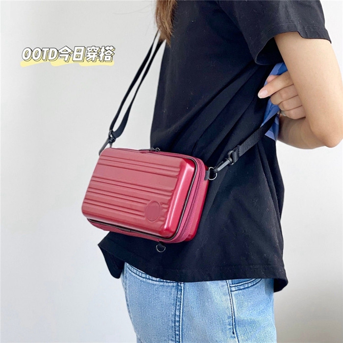 H18 Star Daddy Ladies Mini Carry-On Suitcase Pc Hard Shell Hand Carry Crossbody Mobile Phone Bag Creative Coin Purse H18 Star Daddy Ladies Mini Carry-On Suitcase Pc Hard Shell Hand Carry Crossbody Mobile Phone Bag Creative Coin Purse