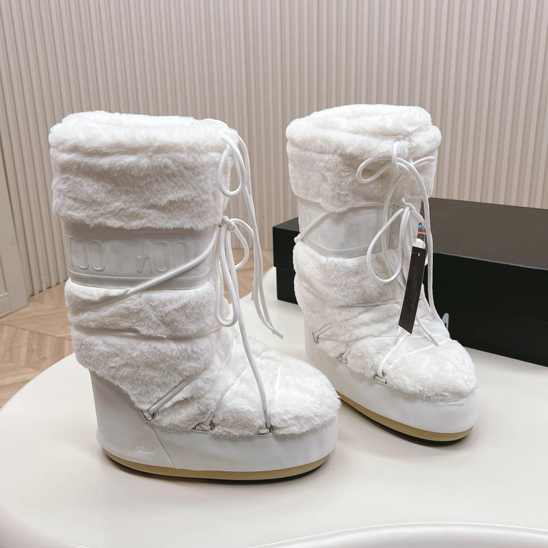 2026 Winter New Moon Furry Warm Snow Boots for Women, Niche Style, Height-Increasing Thick-Soled Moon Boots, Cute and Quirky High Boots 2026 Winter New Moon Furry Warm Snow Boots for Women, Niche Style, Height-Increasing Thick-Soled Moon Boots, Cute and Quirky High Boots