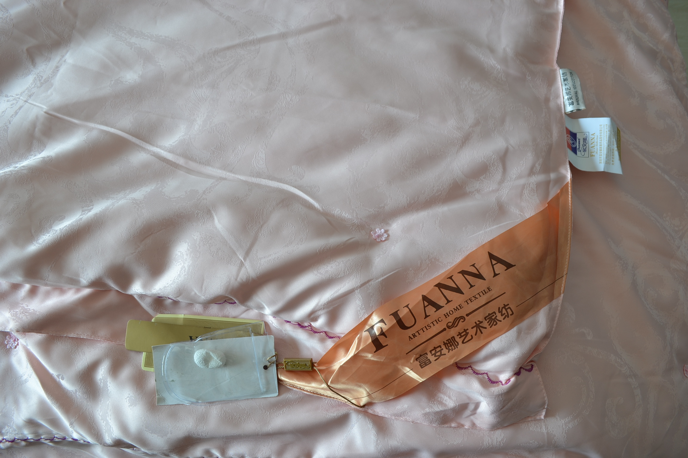 Ưu đãi đặc biệt lụa Fu Anna chính hãng là cotton mùa hè mát mẻ bởi điều hòa là mùa xuân và mùa thu là chăn đôi chăn bông lông	