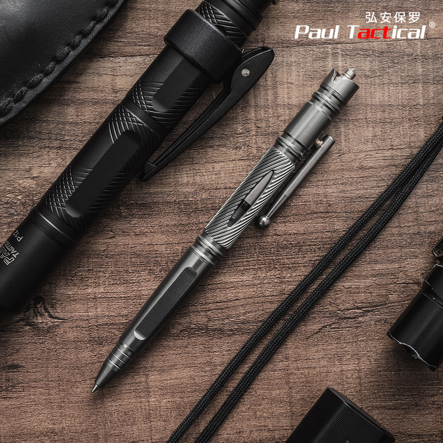(WE Equipment Library) Outdoor self-defense equipment multi-functional defense wolf self-rescue Hongan Paul sharp hidden tactical pen