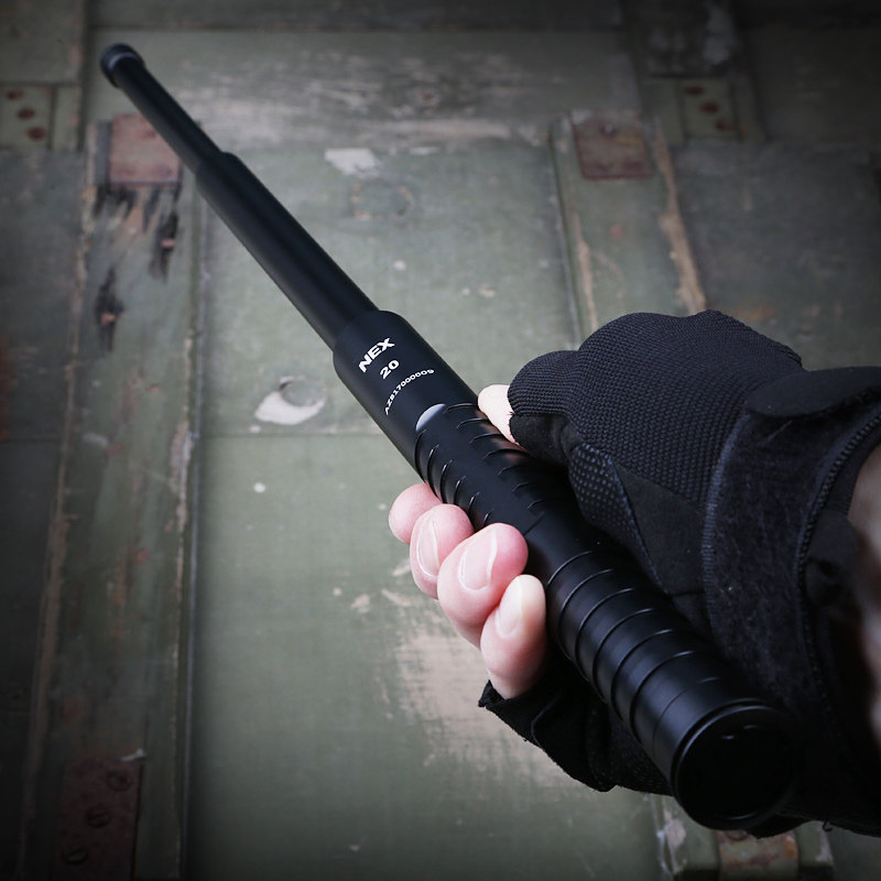 (WE Equipment Library) NEX Narid mechanical stick anti-wolf legal self-defense supplies small arms telescopic swing stick EDC