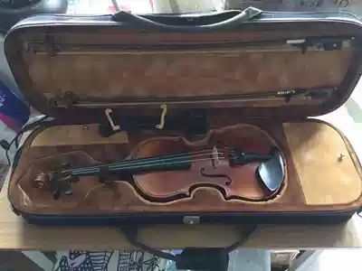 Boutique second-hand 3 4 violin all manual solid wood good piano has been opened sound refurbished clean with real picture Audio