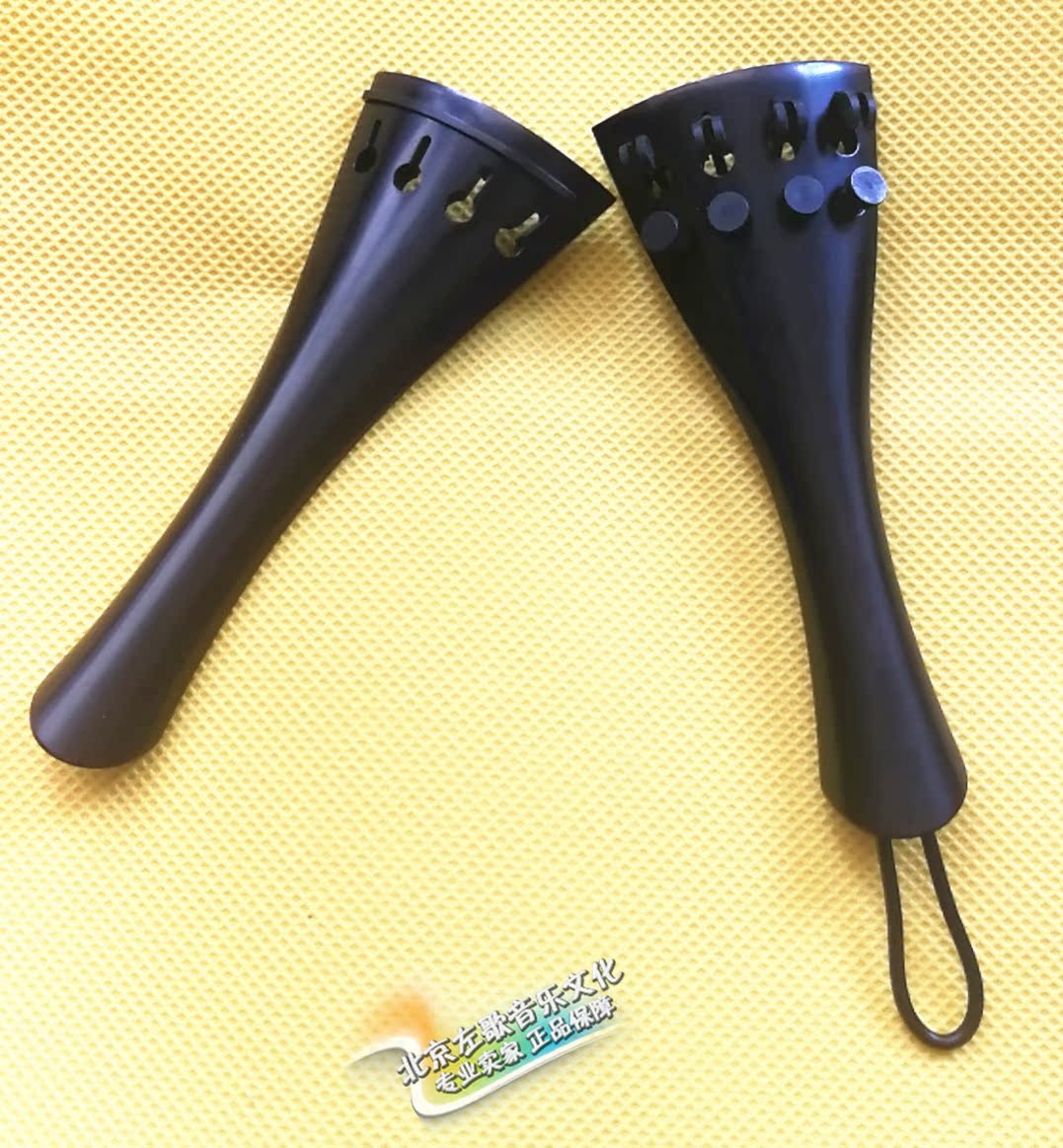 German teller boxwood ebony violin pulling plate 4 4 French rounded edges with finely tuned extended groove with tail cord