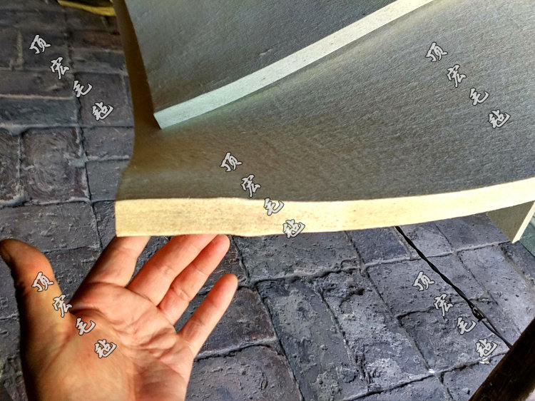 Oil-absorbing felt pure wool felt sound-absorbing seal filter friction dust-proof shock-proof industrial wool felt buffer 20mm thick