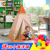 iplay children's tent game house indoor Indian tent children outdoor baby castle kindergarten triangle