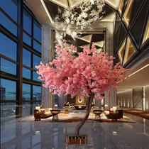 Shanghai factory direct sales Real pole simulation Cherry Tree Shopping Mall hotel wedding studio decoration landscape tree fake cherry tree